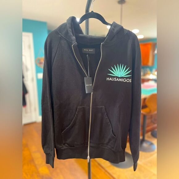 Baja East Sweaters - Baja East Graphic Print Crew Neck Sweater SZ S